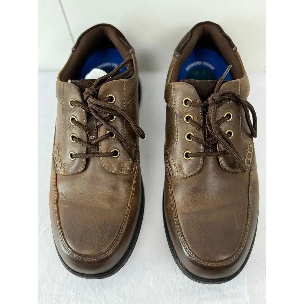 Men's Nunn Bush Cam Moc Toe Oxford Shoes, Size 9W